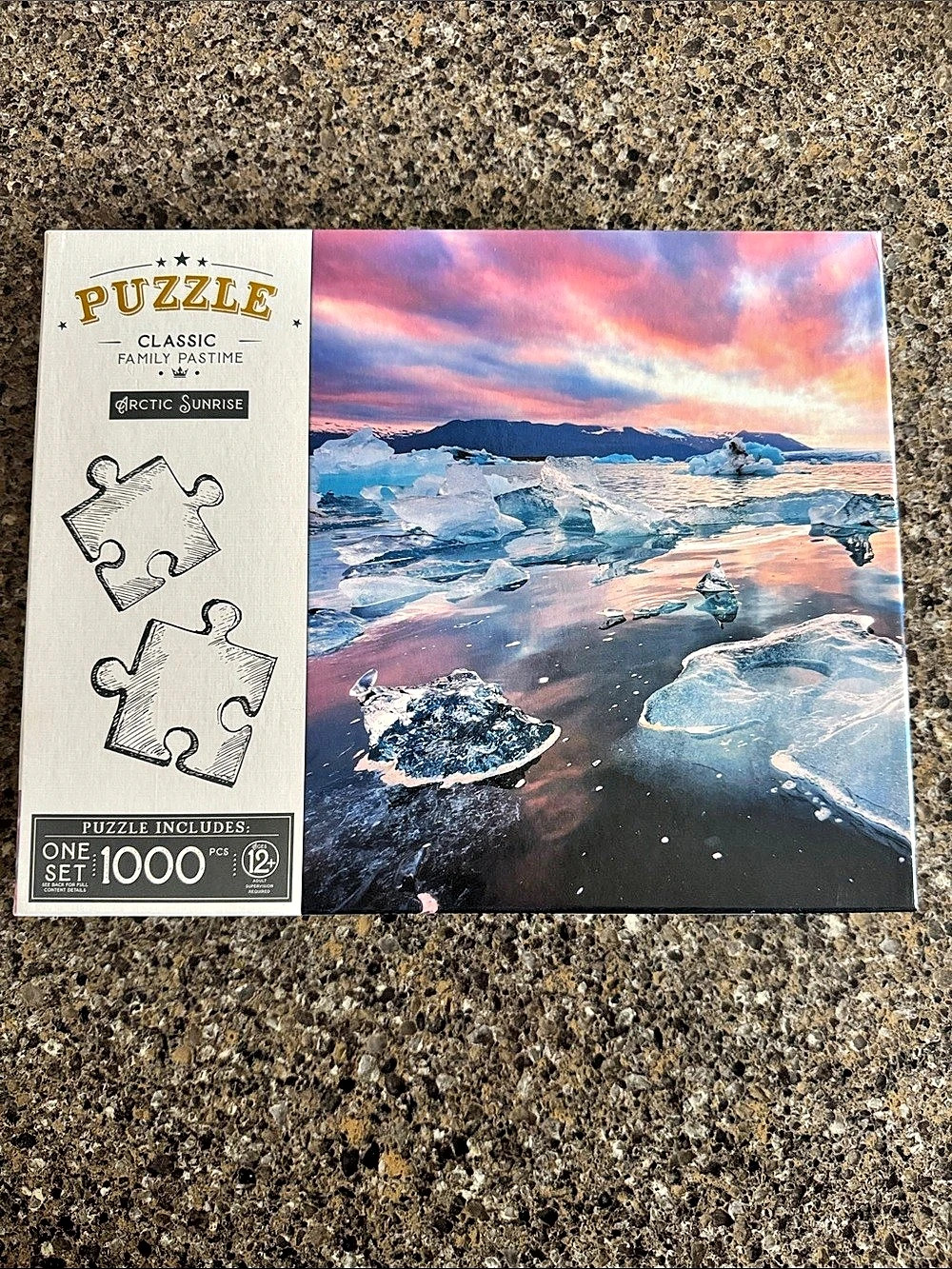 Arctic Sunrise Classic Family Pastime 1000-Piece Puzzle